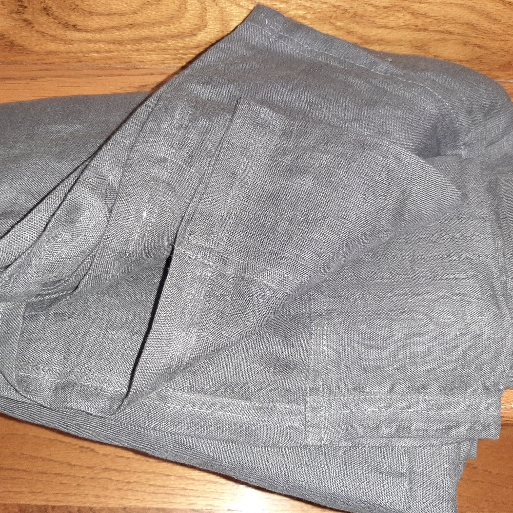 Zara Gray Linen Curtain Panel (1 panel)